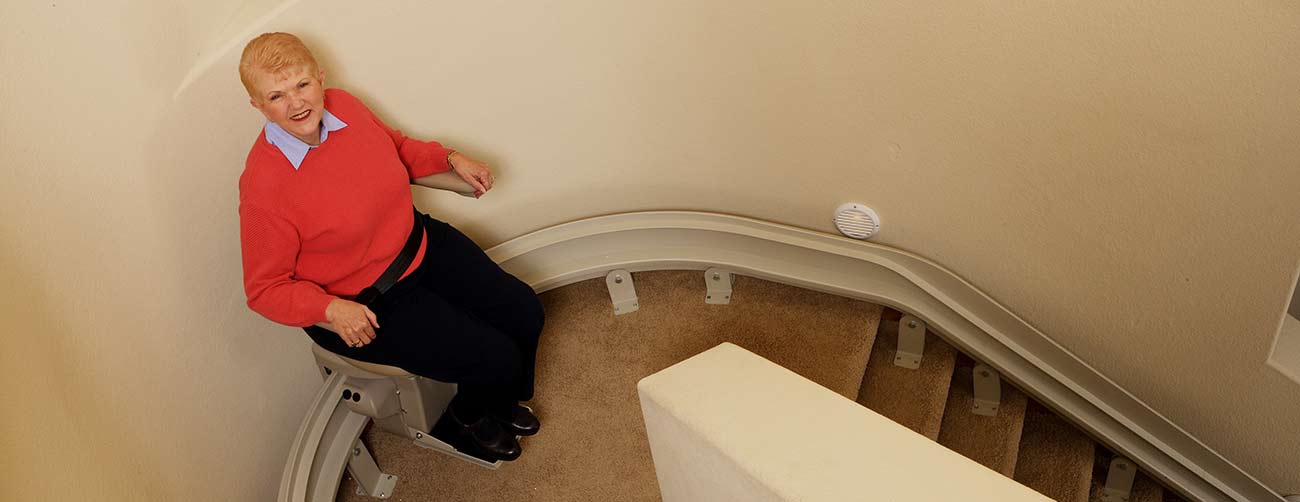 sos mobility curved stairlifts