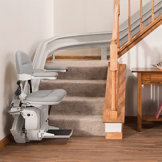 cost highest quality curved stair chair lift price in San Diego
